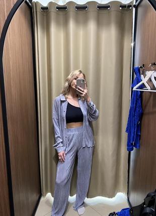 Костюм лиловый fashionista