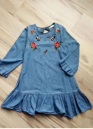 Вышиванка платья вышитая zara