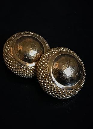 Винтажные клипсы christian dior
