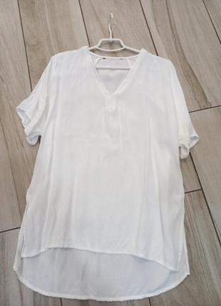Белоснежная,фирменная, стильная блузка,футболка5 фото