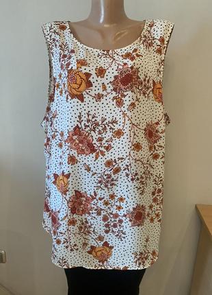 Стильная брендовая блузка большого размера