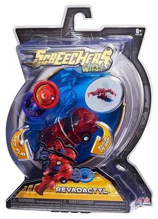 Машинка-трансформер eu683112 screechers wild! l 1 – ревадактиль eu683112