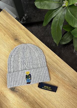 Шапка polo ralph laurent bear