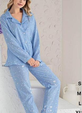Домашний комплект пижама на пуговицах2 фото