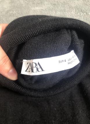 Базовый черный гольф водолазка zara5 фото