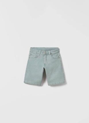 Новые джинсовые шорты zara, 116 см