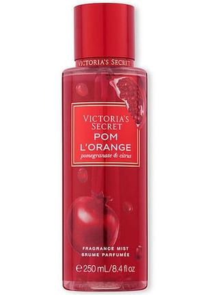 Парфюмированный спрей для тела victoria’s secret pom l’orange fragrance mist