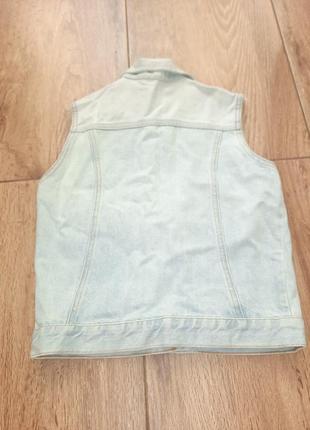 Джинсова жилетка 2