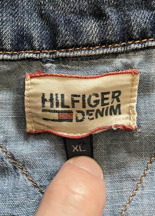 Джинсова куртка tommy hilfiger, оригінал, розмір l4 фото
