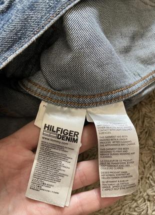 Джинсова куртка tommy hilfiger, оригінал, розмір l5 фото