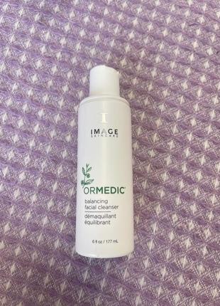 Очищающий гель для умывания image ormedic balancing facial cleanser 177 ml/ умывалка1 фото