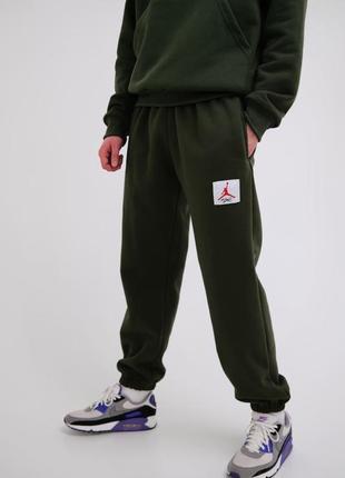 Мужское флисовое спортивное штаны мужские спортивные и лесные брюки jordan flight