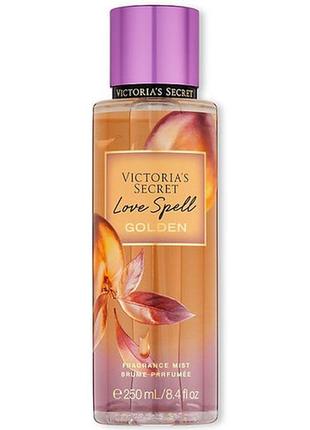 Парфумований спрей для тіла victoria's secret love spell golden mist