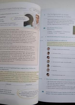Книга учебник немецкий menschen im beruf medizin b2/c16 фото