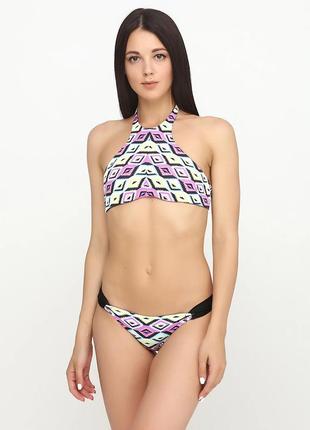 Белый летний купальник (лиф, трусики) танк swimwear1 фото