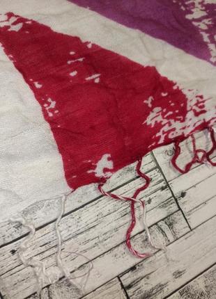 Вантажна велика хустка платок шарф флаг орнамент4 фото
