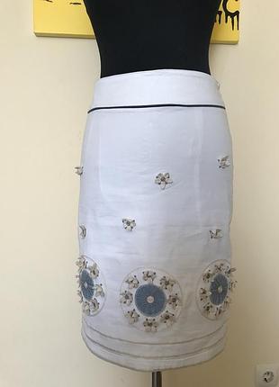 Юбка хлопковая стрейчевая snany