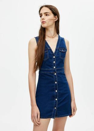 Джинсовое платье  pull&bear xs s
