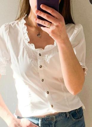 Винтажная блуза/вышиванка3 фото