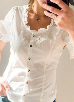 Винтажная блуза/вышиванка4 фото