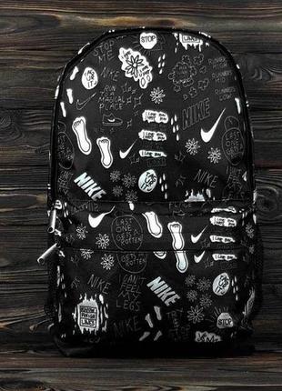 Рюкзак чоловічий жіночий міський спортивний з принтом nike non-stop портфель найк стильний шкільний3 фото