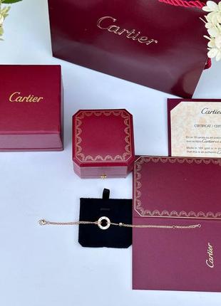 Браслет цепочка женский серебро 925 золотистый брендовый в стиле cartier люкс5 фото