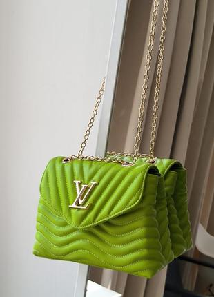 Louis vuitton light green color3 фото