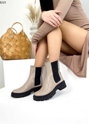 Стильні класичні жіночі черевики челсі (демі/зима) в наявності та під відшив 💛💙🏆