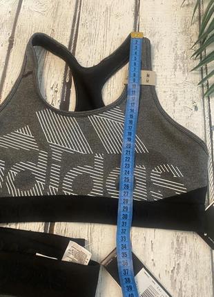 Adidas костюм топ лосіни легінси спортивний оригінал адідас лосины6 фото