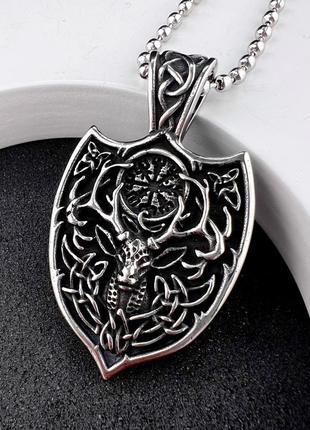 Кулон из нержавеющей медицинской стали