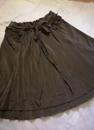 Юбка из шёлка от jean paul berlin, s/m