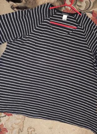 Трикотажная,фактурная,асимметричная блузка с замочками,большого размера,германия6 фото