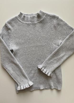Водолазка, гольф, кофта, светр в рубчик nutmeg на 5-6 рочків