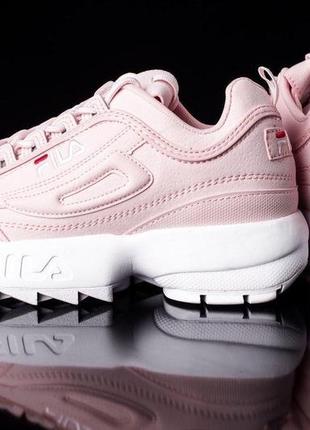 Женские демисезонные спортивные кроссовки жіночі рожеві демісезонні кросівки fula disruptor5 фото