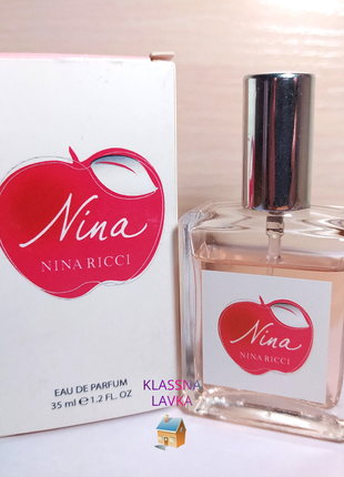 Женский мини парфюм nina ricci (нина риччи красное яблоко)2 фото