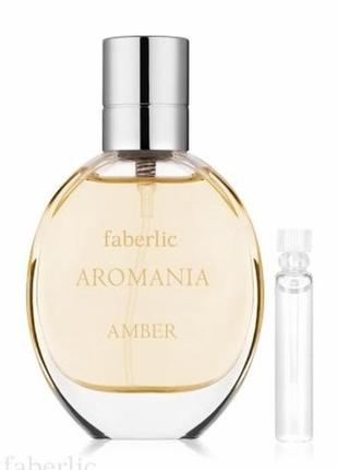 Пробник туалетной воды для женщин aromania amber, 2 мл (34118)