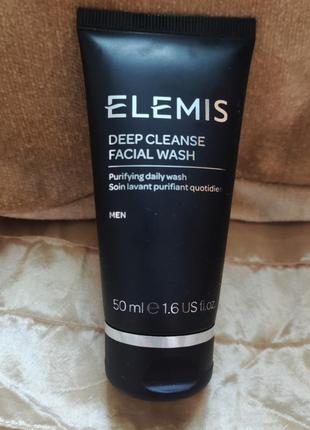 Elemis deep cleanse facial wash — чоловічий гель для вмивання