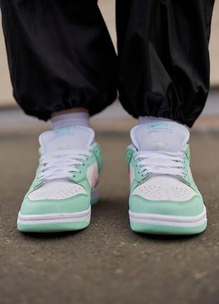 Кросівки nike sb dunk low mint pink 36-404 фото