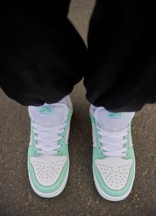 Кросівки nike sb dunk low mint pink 36-405 фото