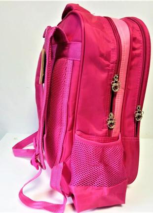 Шкільний ранець hello kitty, рюкзак для дівчинки, сумка 32х40 уценка! новий8 фото