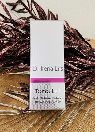 Оригінал денний зволожувальний крем для обличчя dr. irena eris tokyo lift multi-pollution defense day moisturizer spf 30 оригинал увлажняющий крем1 фото