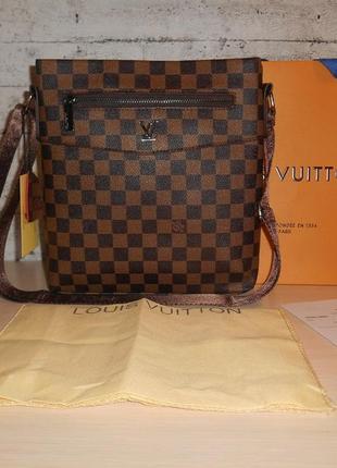 Сумка чоловіча louis vuitton шкіра, франція