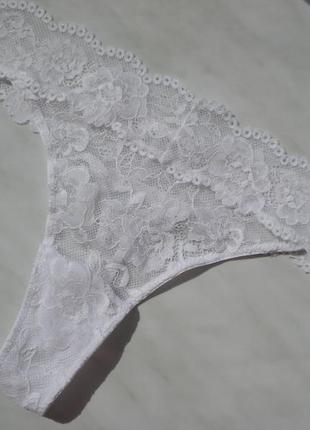 H&m, кружевные стринги. р.s