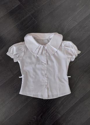 Блузки, школьная форма на 8-10 лет4 фото