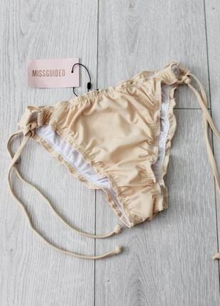 Жовтий низ купальника missguided