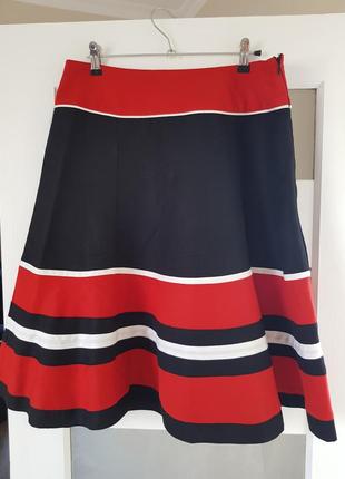 Качественная красивая юбка с льном debenhams2 фото