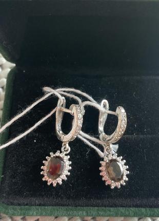 Серебряные серьги
