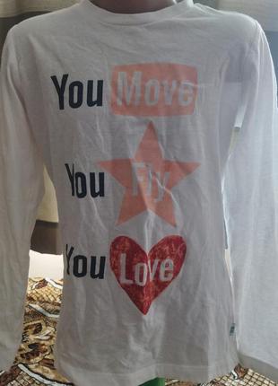 Футболка з довгими рукавами