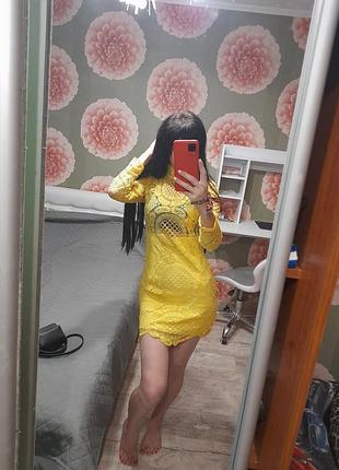 Платье кружево женское