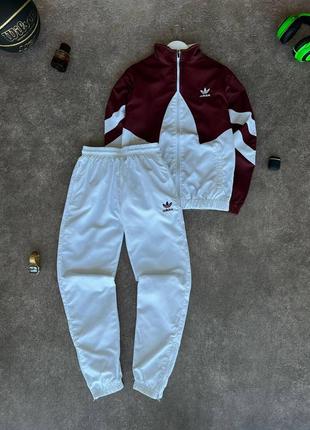 Костюм мужской олимпийка штаны adidas / комплект чоловічий олімпійка кофта штани адидас адідас1 фото